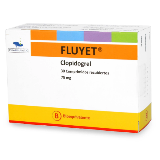Imagen de FLUYET 75 MG X 30 COMP. REC.
