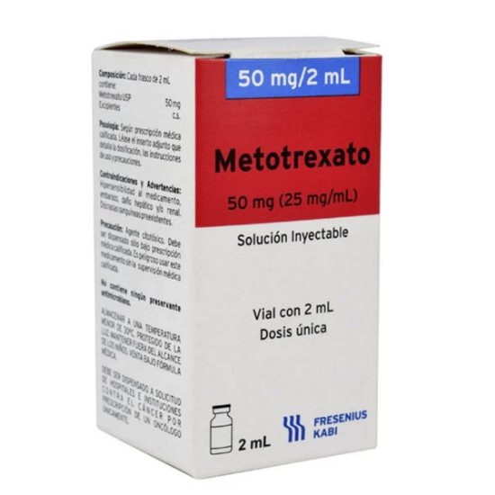 Imagen de METOTREXATO 50MG / 2ML X 1 FCO. AMP.