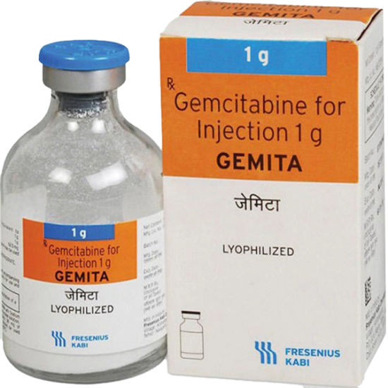 Imagen de GEMCITABINA 1000MG / 25ML X 1 FCO.AMP.