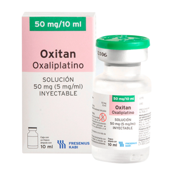 Imagen de OXALIPLATINO 50MG / 10ML X 1 FA