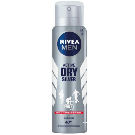 Imagen de Nivea men desodorante spray silver protect 48 hrs x 150 ml