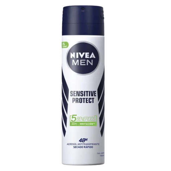 Imagen de Nivea men desodorante spray sensitive protect x 150 ml