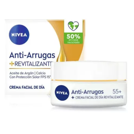 Imagen de NIVEA CREMA FACIAL ANTIARRUGAS + REVITALIZANTE 50 ML