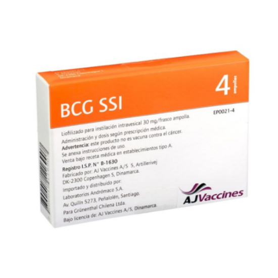 Imagen de BCG 30 MG X 4 AMP.