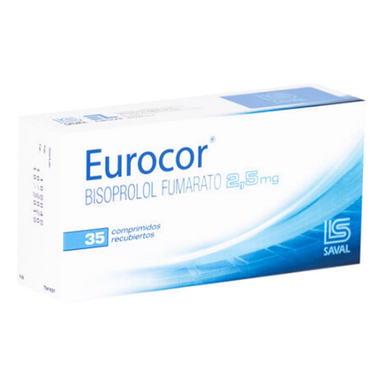 Imagen de EUROCOR 2,5 MG X 35 COMP.