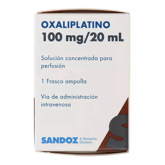 Imagen de OXALIPLATINO 100MG / 20ML X 1 FA