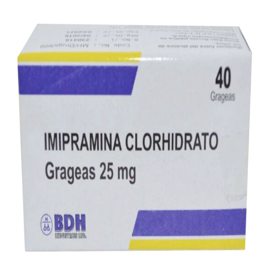Imagen de IMIPRAMINA 25 MG x 40 COMP.