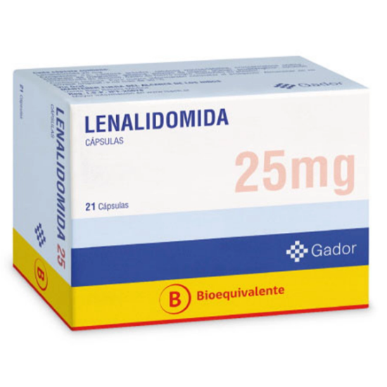 Imagen de LENALIDOMIDA 25 MG X 21 CAPS.