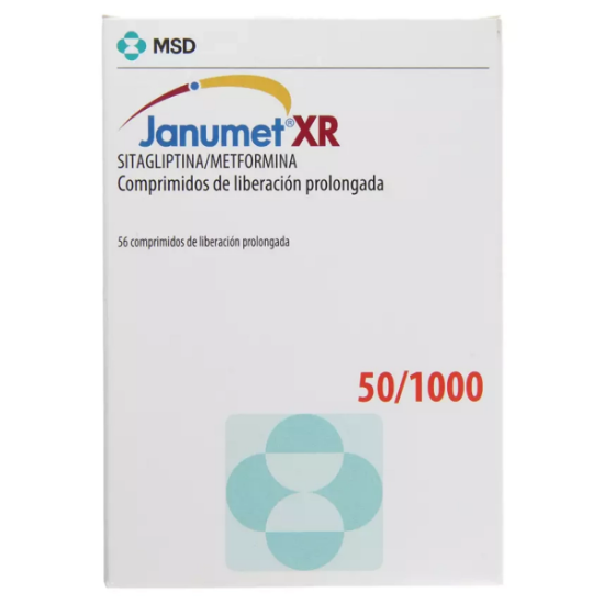 Imagen de JANUMET XR 50/1000MG X 56 COMP.