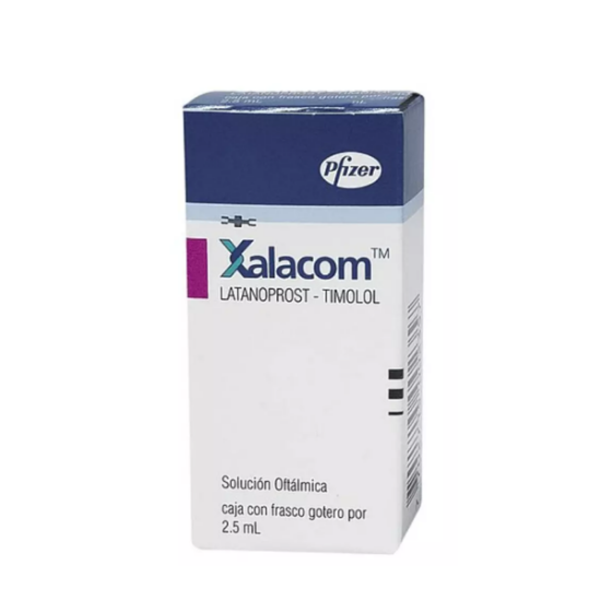 XALACOM SOL. OFTALMOLOGICA FCO X 25 ML    
