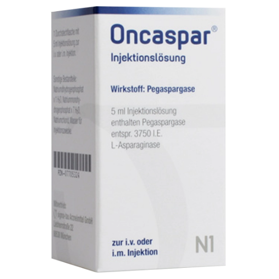 Imagen de ONCASPAR 3.750 UI 5 ML SOL X 1 FA.