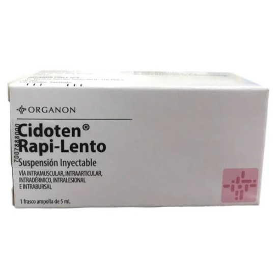 CIDOTEN RAPI-LENTO 3 MG/5ML X 1 FCO. AMP. - Corticoides