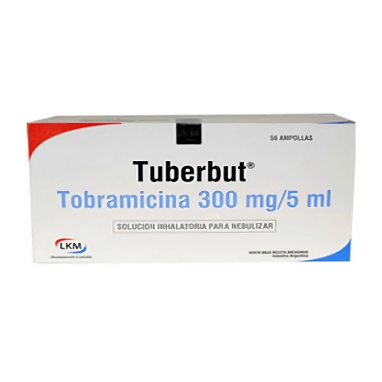 Imagen de TUBERBUT INHALADA 300 MG X 56 AMP