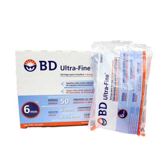 Imagen de BD JER. INS. 50UI 31G X 6MM CAJA X 100 UNID.
