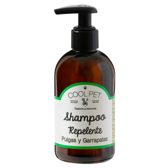 Imagen de Shampoo Repelente Pulgas y Garrapatas Coolpet