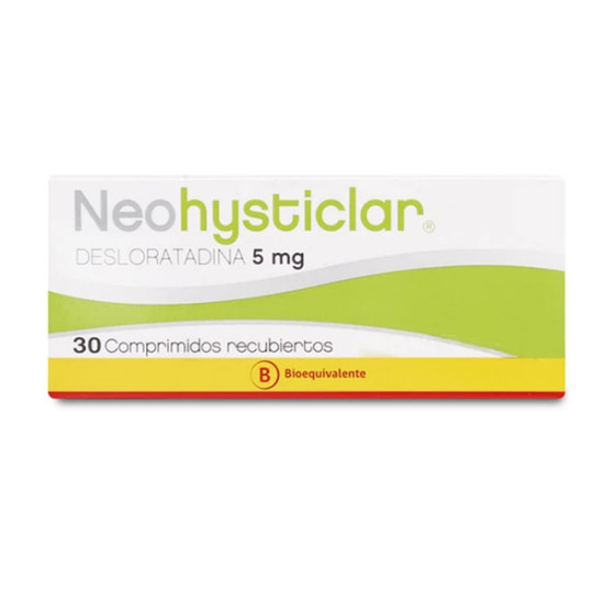 Imagen de Neohysticlar 5 mg x 30 comprimidos recubiertos