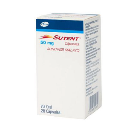 Imagen de SUNITINIB 50 MG X 28 CÁPSULAS