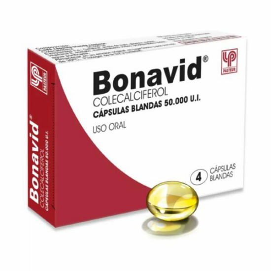 Imagen de Bonavid 50.000 U.I x 4 cápsulas blandas