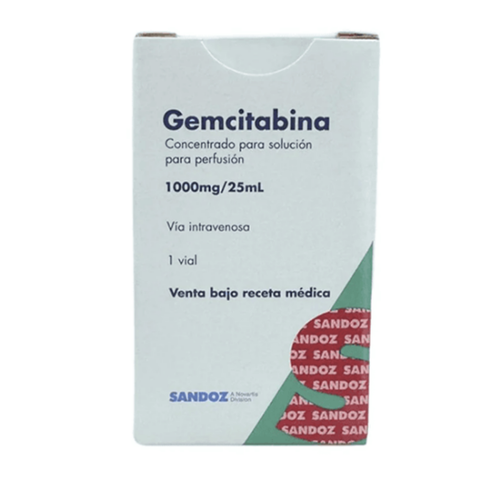 Imagen de GEMCITABINA 1000MG / 25ML X 1 FCO.AMP.