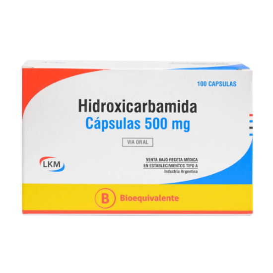 Imagen de HIDROXICARBAMIDA 500 MG X 100 CAPS.