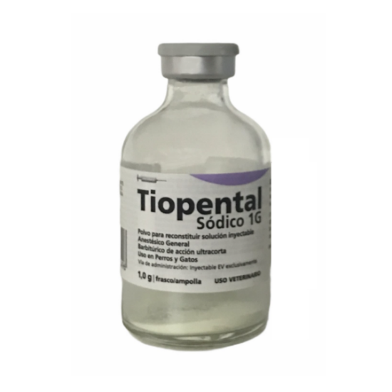 Imagen de TIOPENTAL 1 GR X 25 FCO.