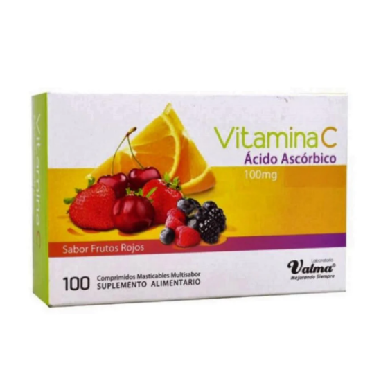 Imagen de Vitamina-C 100 Mg 10 Comprimidos