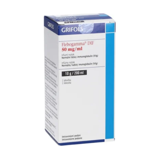 Imagen de FLEBOGAMMA 5% IGIV DIF 10 GR/200 ML X 1 FA.