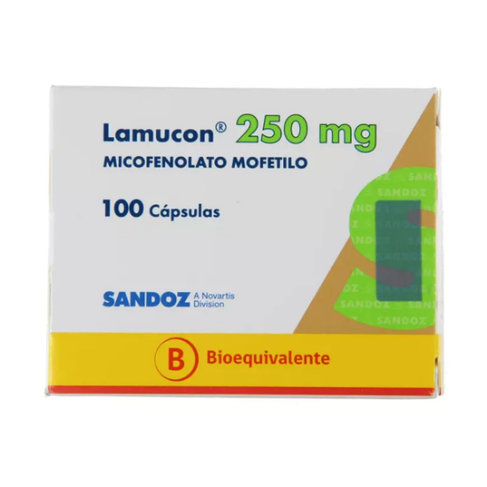 Imagen de LAMUCON 250MG X 100 COMP.