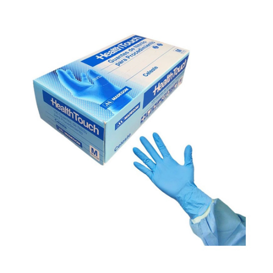 Imagen de GUANTE PROCED. ESTERIL NITRILO TALLA L CAJA X 50 PARES