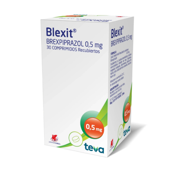 Imagen de BLEXIT 0.5 MG 30 COMP (BREXPIPRAZOL)