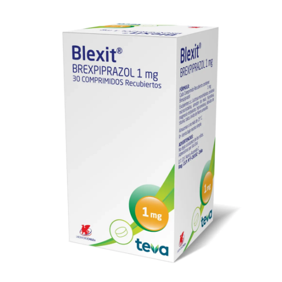 Imagen de BLEXIT 1 MG 30 COMP (BREXPIPRAZOL)