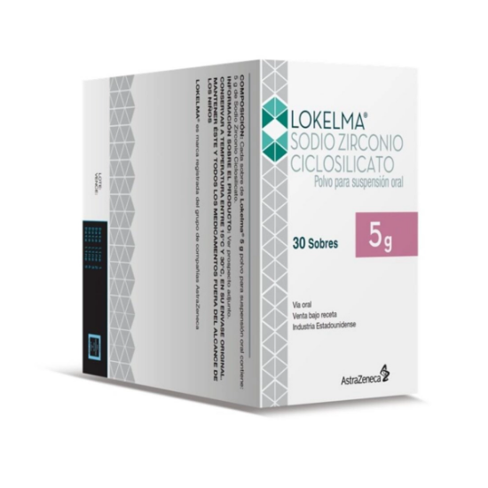 Imagen de LOKELMA PWD 5G SCHT 1X30 EA CL (SODIO ZIRCONIO CICLOSILICATO )