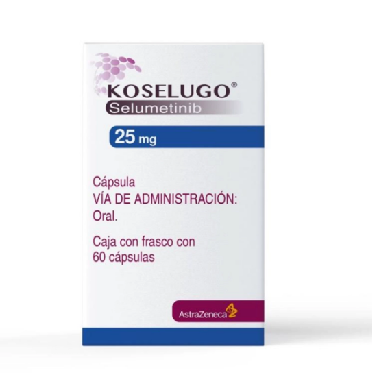 Imagen de KOSELUGO CAP 25MG BT 1X60 EA CL (SELUMETINIB )