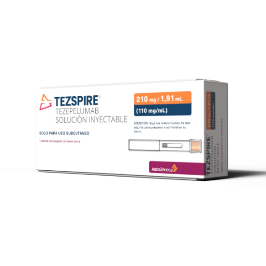 Imagen de TEZSPIRE INJ 210MG AI 1X1.91ML CL (TEZEPELUMAB )
