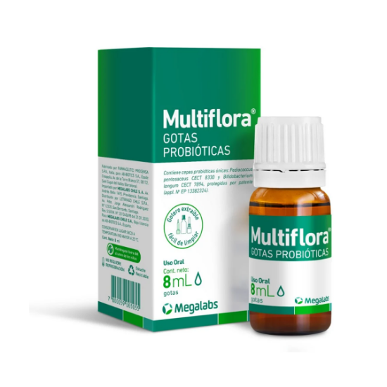 Imagen de MULTIFLORA PROBIOTICA SOLUCION ORAL GOTAS 8 ML