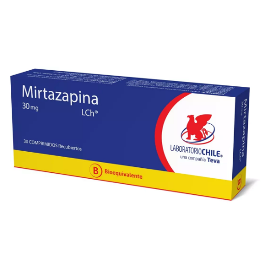 Imagen de MIRTAZAPINA 30 MG X 30 COMP REC.