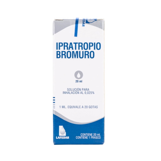 Imagen de IPRATROPIO BROMURO 0,025% Sol para Nebulización 20 ml