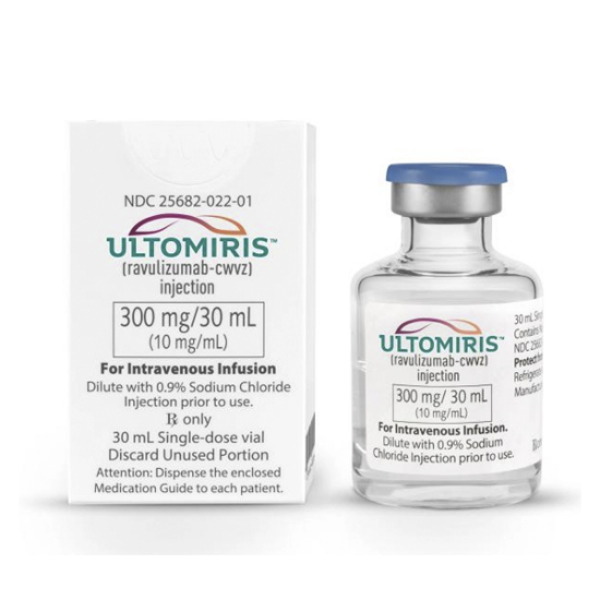Imagen de AXP ULTOMIRIS 10MG LQD300MG VI 1X30ML CL (RAVULIZUMAB )