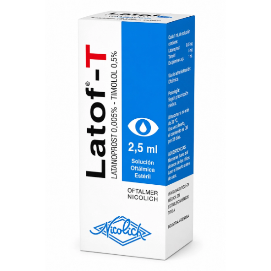 Imagen de Latof - T Colirio x 2,5 ml