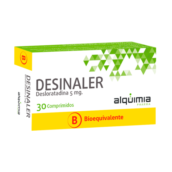Imagen de DESINALER DESLORATADINA 5 MG