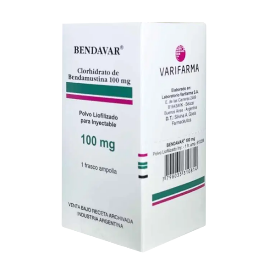 Imagen de BENDAVAR 100 MG LIOFILIZADO PARA SOL. PARA PERFUSION X 1 FCO.AMP.
