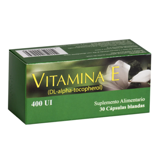 Imagen de Vitamina E 400 mg x 30 cápsulas