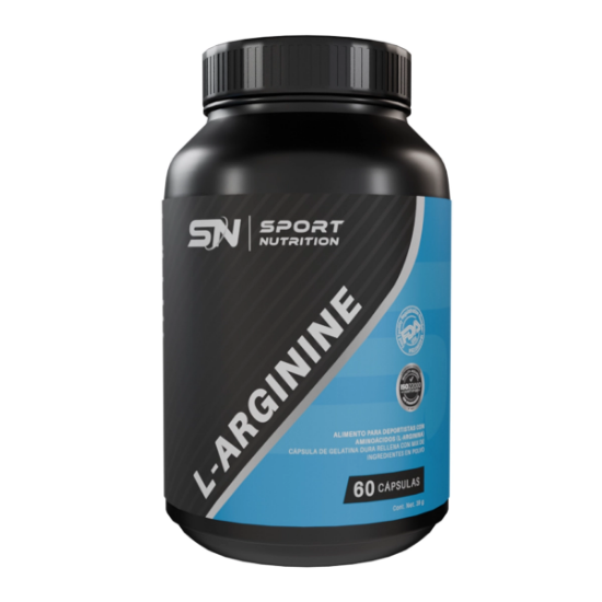 Imagen de L-ARGININE 500 MG x 60 CAPSULAS