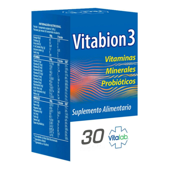 Imagen de VITABION 3 30 CAPSULAS