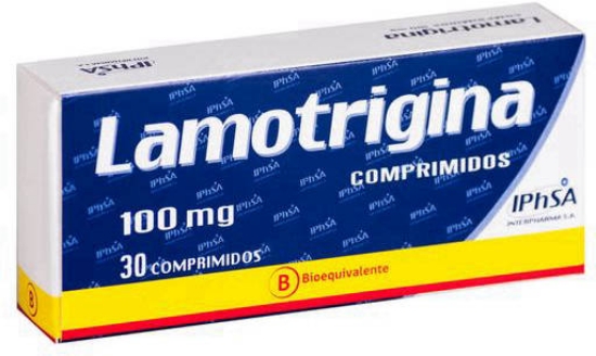 Imagen de Lamotrigina 100 mg x 30 comprimidos dispersable