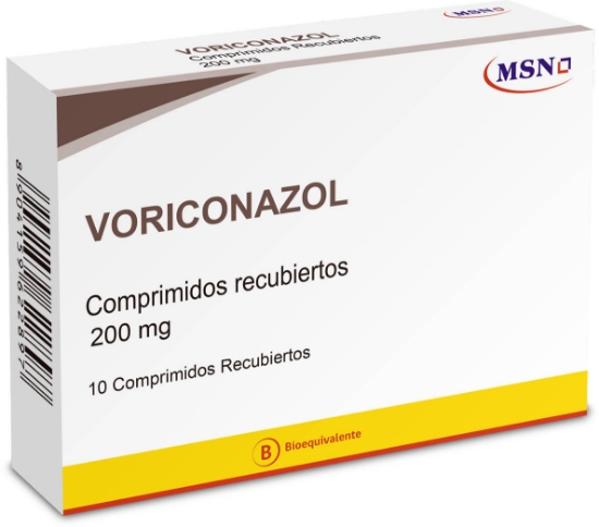Imagen de VORICONAZOL 200 mg x 10 comprimidos recubiertos